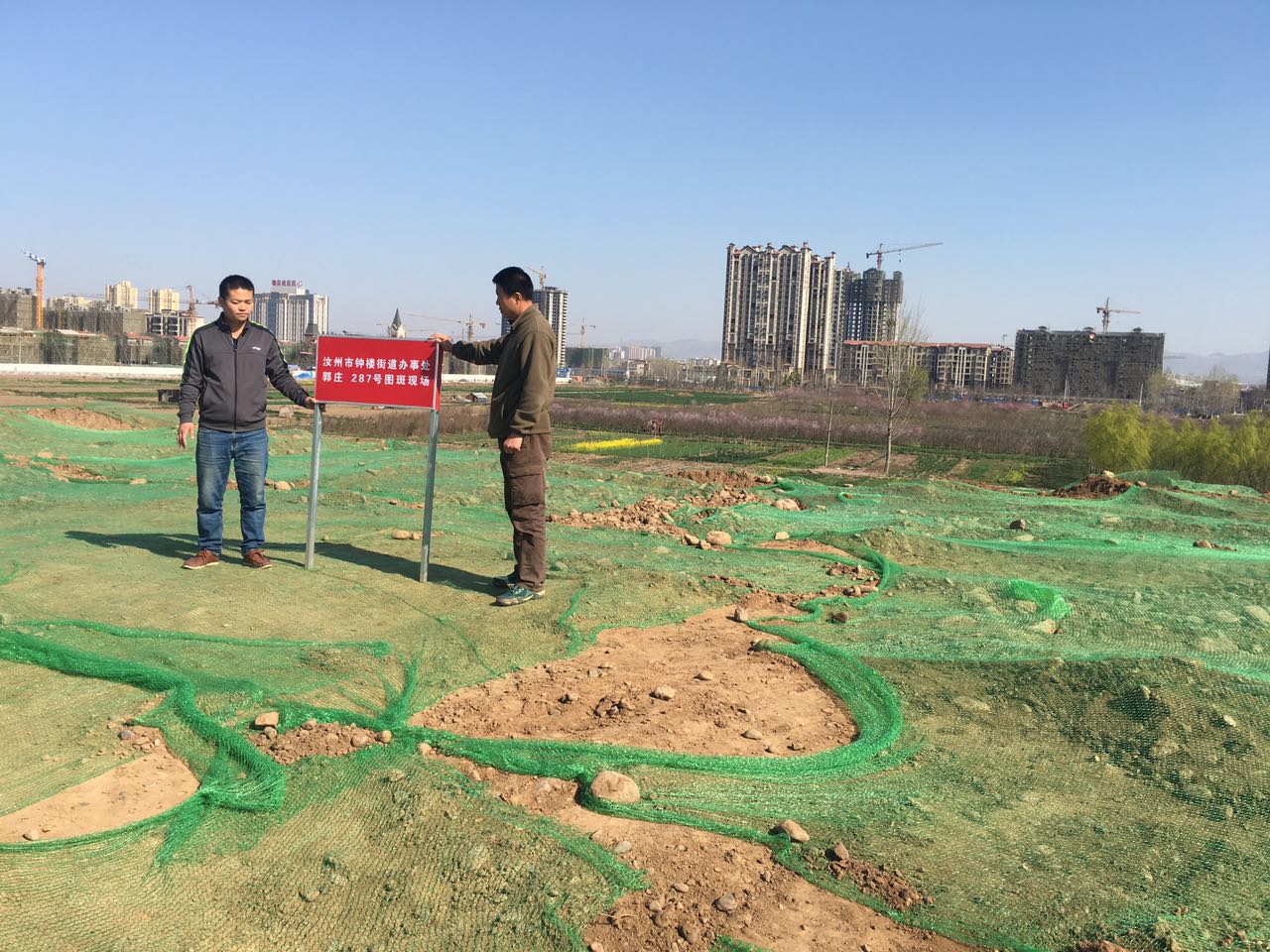 钟楼街道高效完成土地卫片执法图斑拆除复耕工作